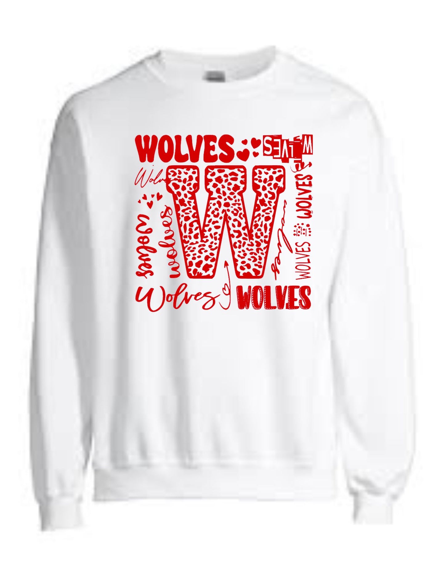 Wolves Square Sweatshirt