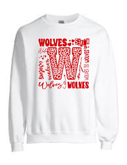 Wolves Square Sweatshirt