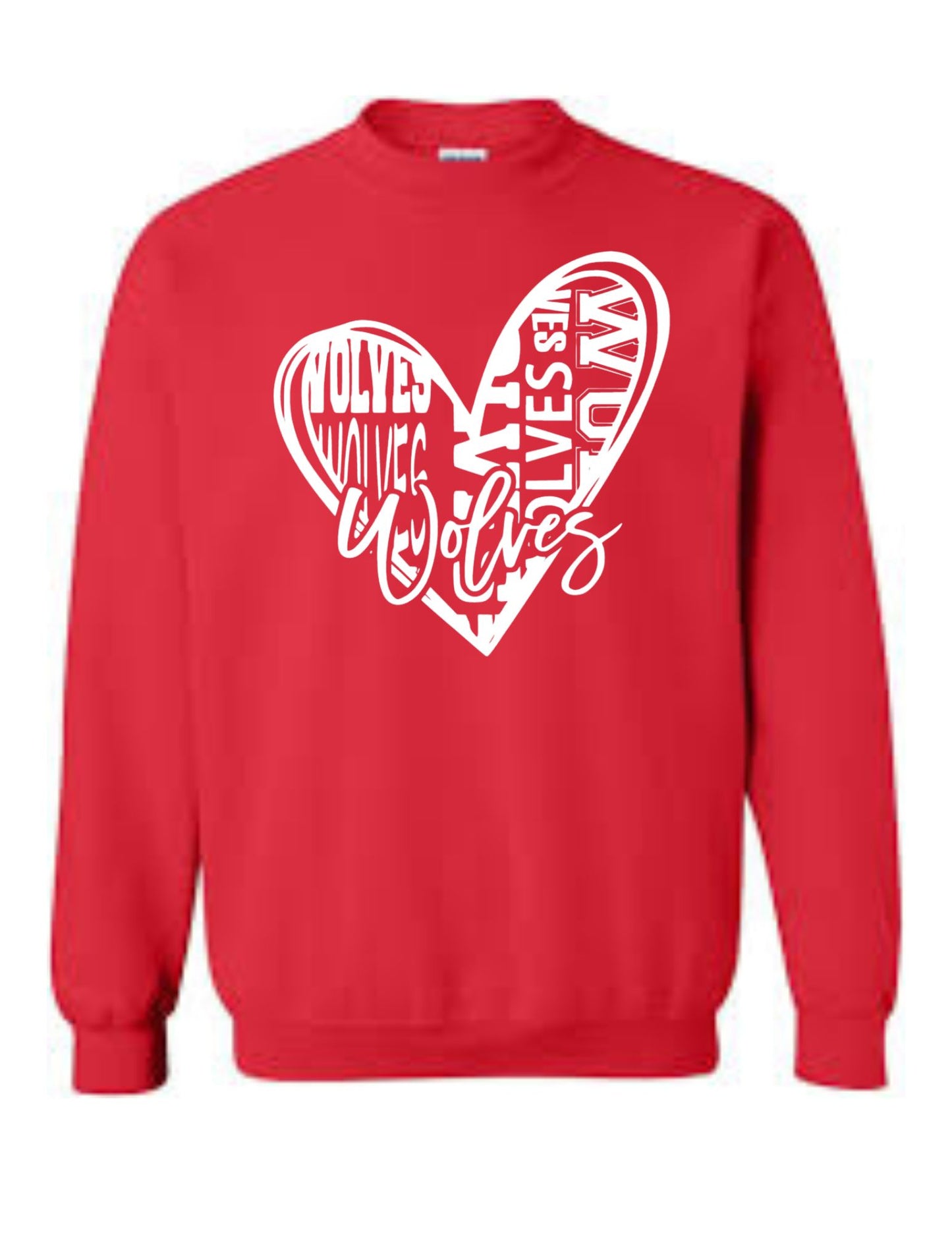 Wolves Heart Sweatshirt