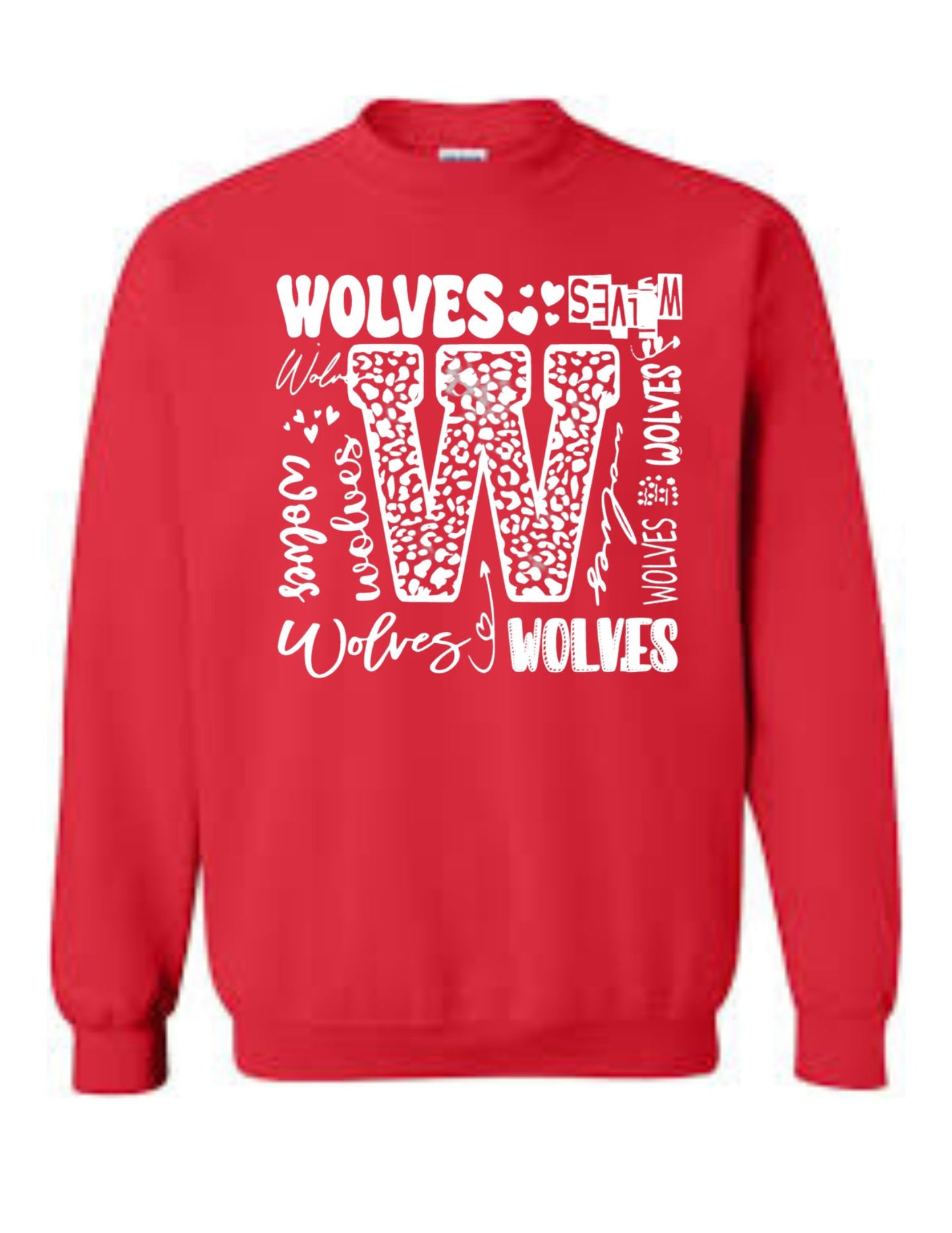 Wolves Square Sweatshirt