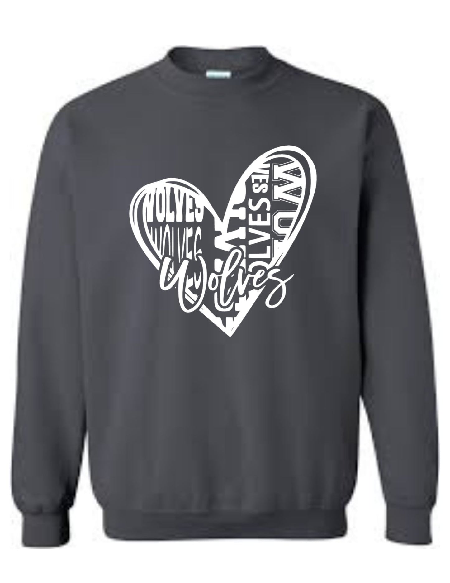 Wolves Heart Sweatshirt