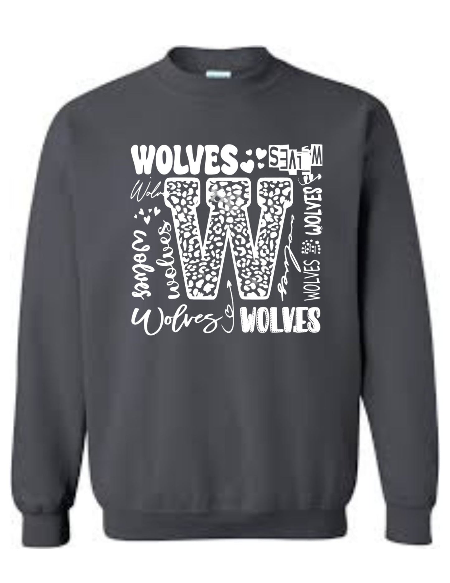 Wolves Square Sweatshirt