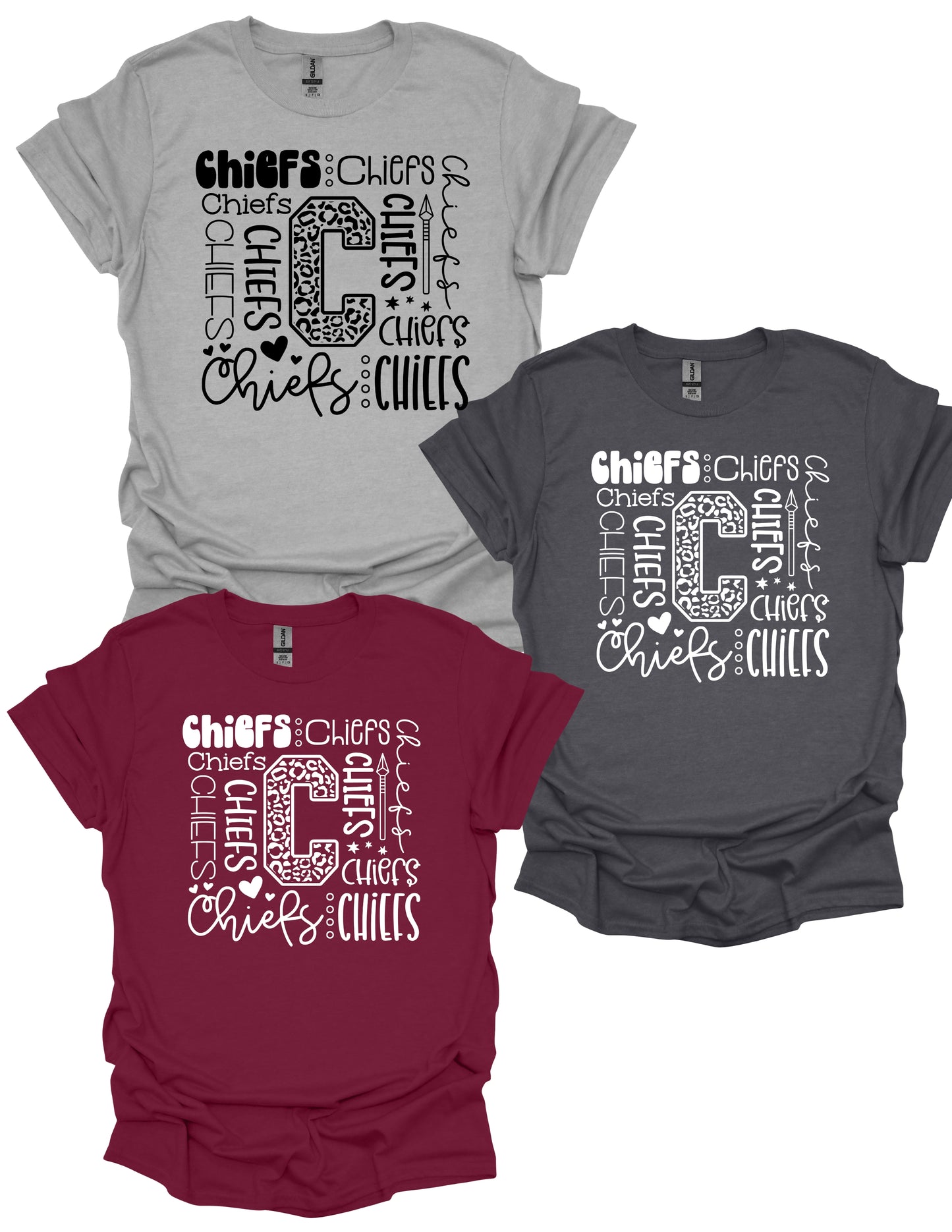 Northview Chiefs Square Spirit Shirt or Sweatshirt