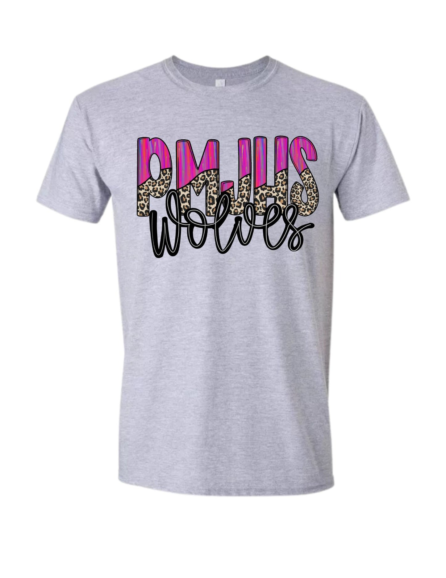 Wolves Pink Leopard Shirt