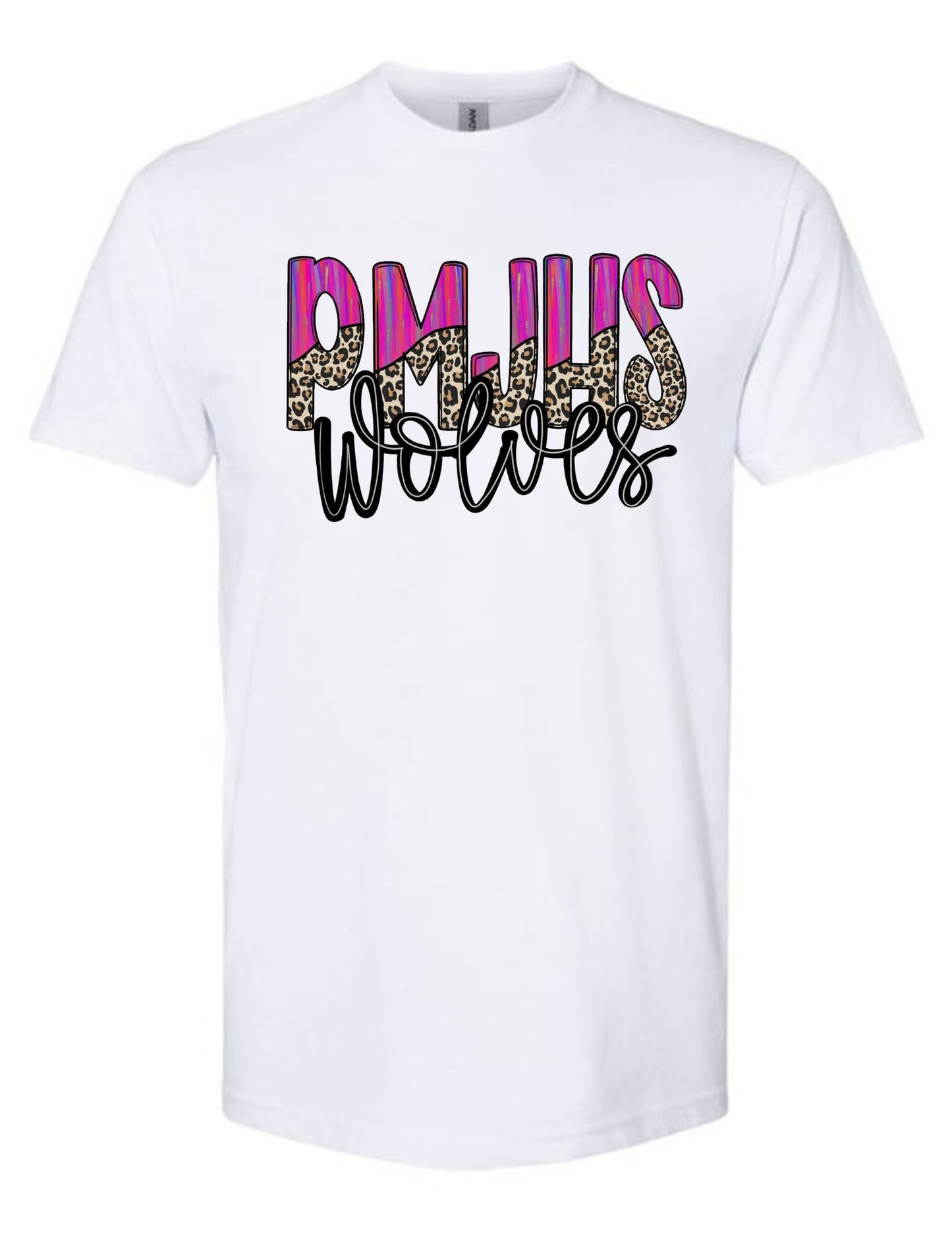 Wolves Pink Leopard Shirt