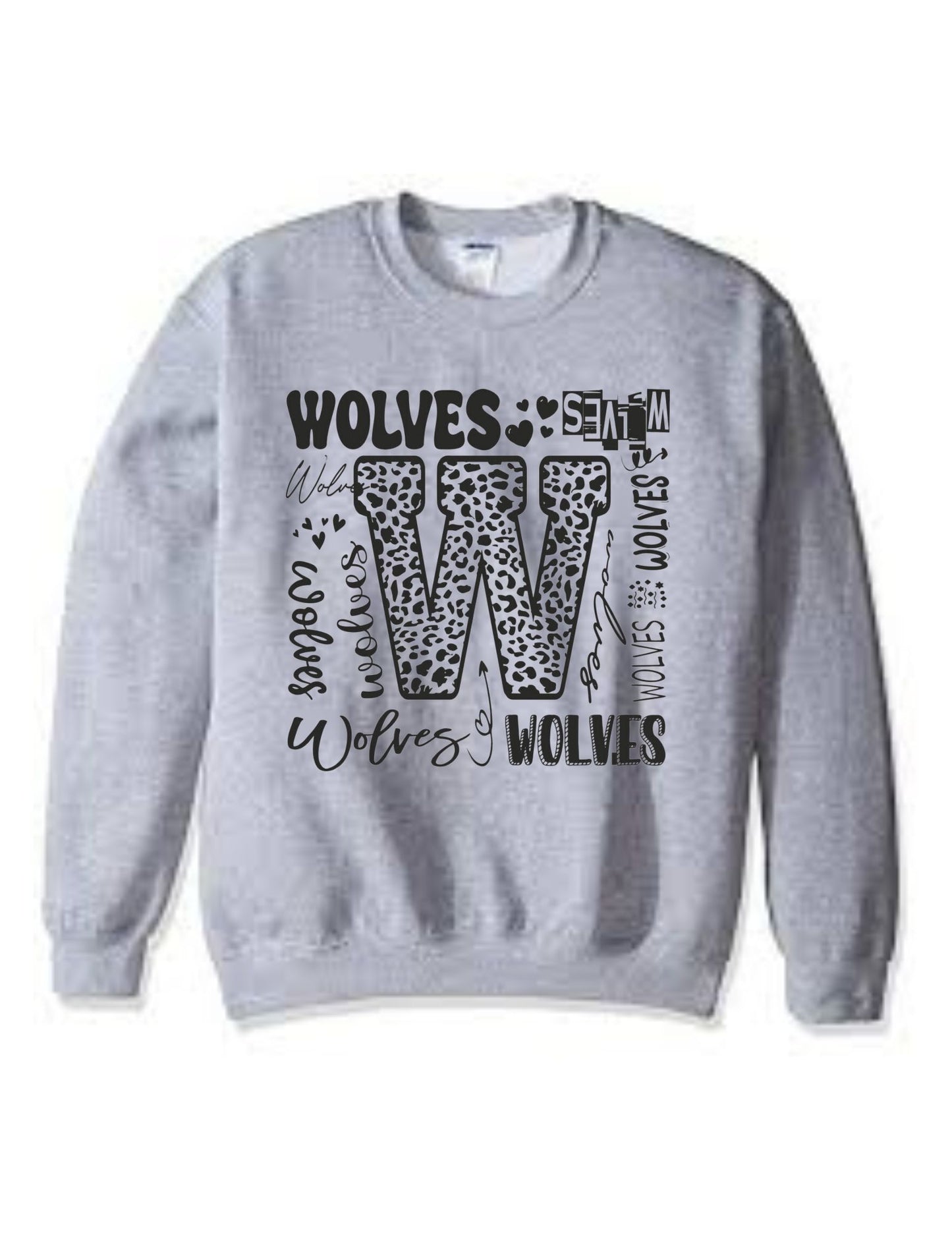 Wolves Square Sweatshirt
